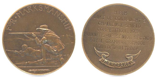 1934 bronze medal